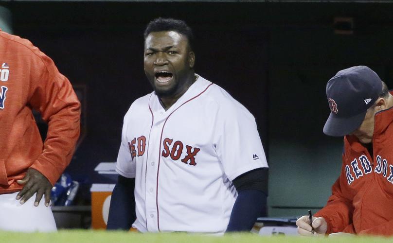 30 May, 2016: Boston Red Sox designated hitter David Ortiz (34) in