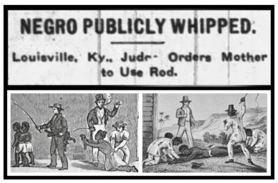 Coard: Negro publicly whipped