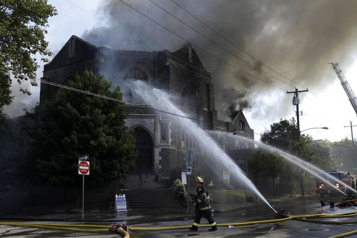Fire guts centuryold Overbrook church News