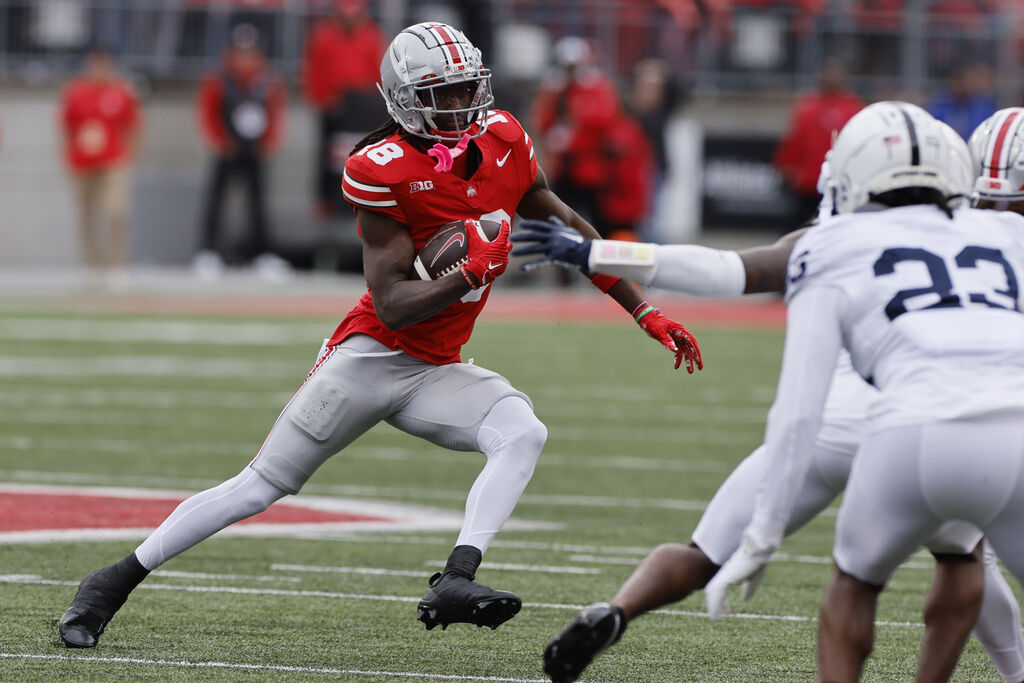 How Kyle McCord, Marvin Harrison Jr. and the rest of Ohio State's offense  graded vs. Penn State 