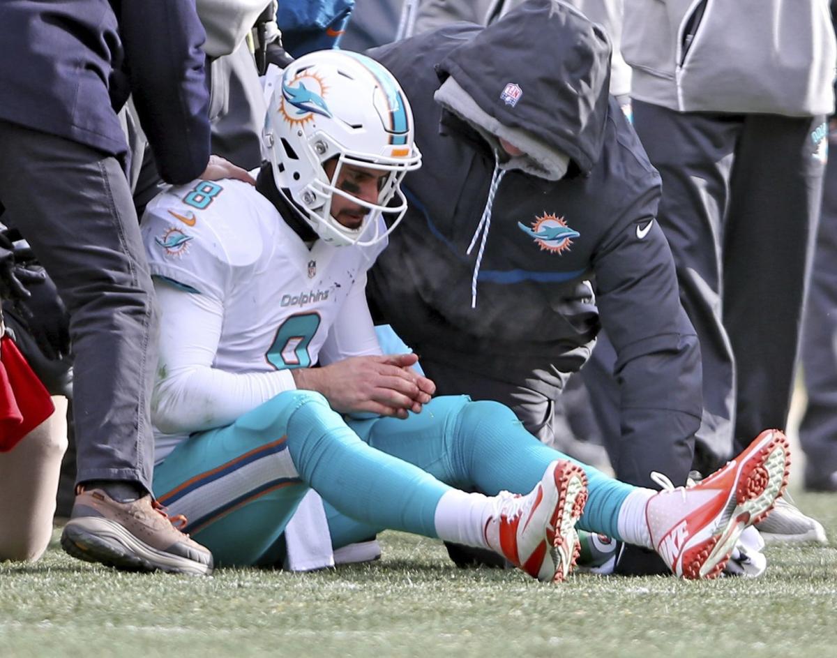 NFL begins review of concussion protocol on Miami QB Moore