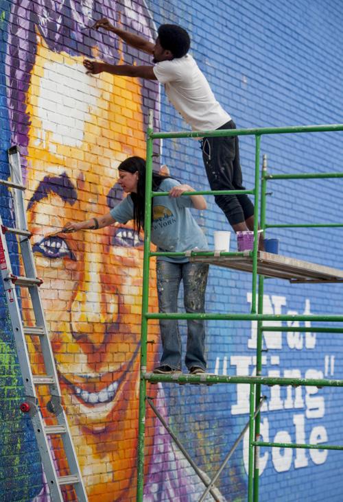 Nat King Cole Depicted In Mural In Alabama Hometown Lifestyle Phillytrib Com