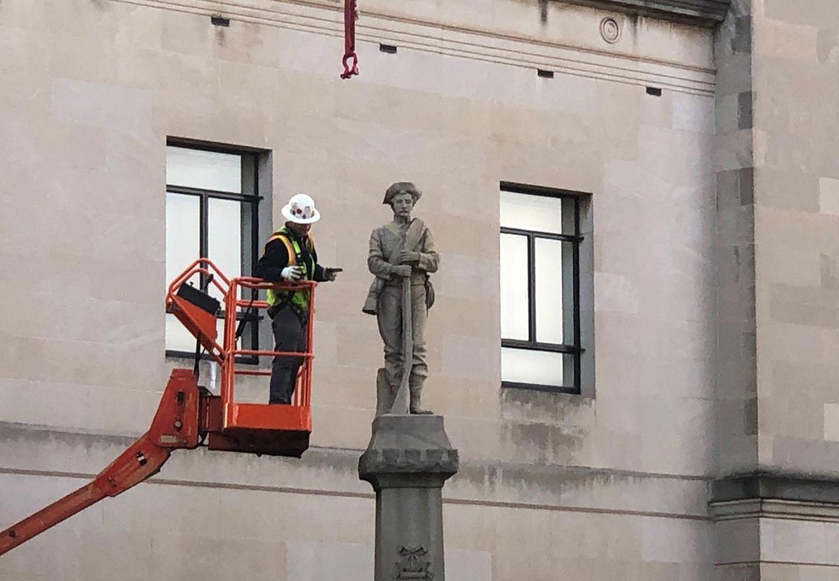 Confederate Statue Being Removed In N C City Across America Phillytrib Com