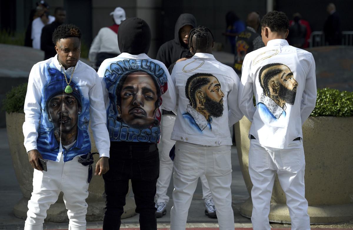 Thousands attend Nipsey Hussle's funeral at Staples Center in Los