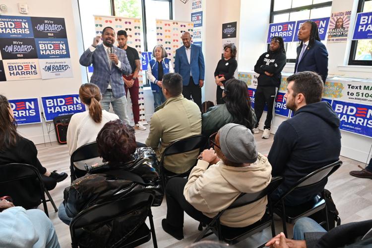 Biden and Harris campaign opens new field office in North Philadelphia
