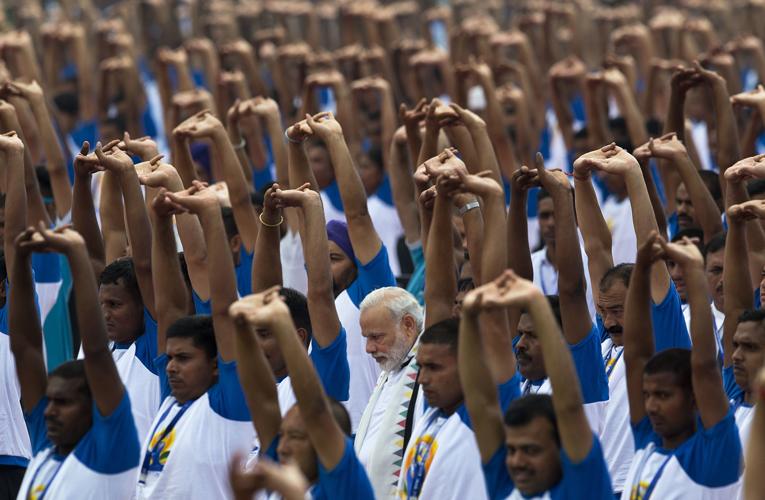 Bharatiya Touch For New Staff Uniform In New Parliament, PICS