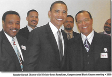 Hidden photo of Obama and Farrakhan released in new book | News