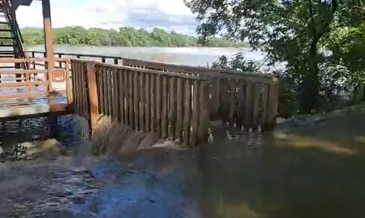 John Heinz National Wildlife Refuge flooding