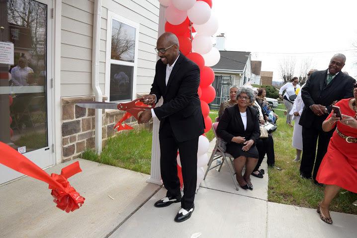Ribbon Cut At The First Baptist Church Religion Phillytrib Com