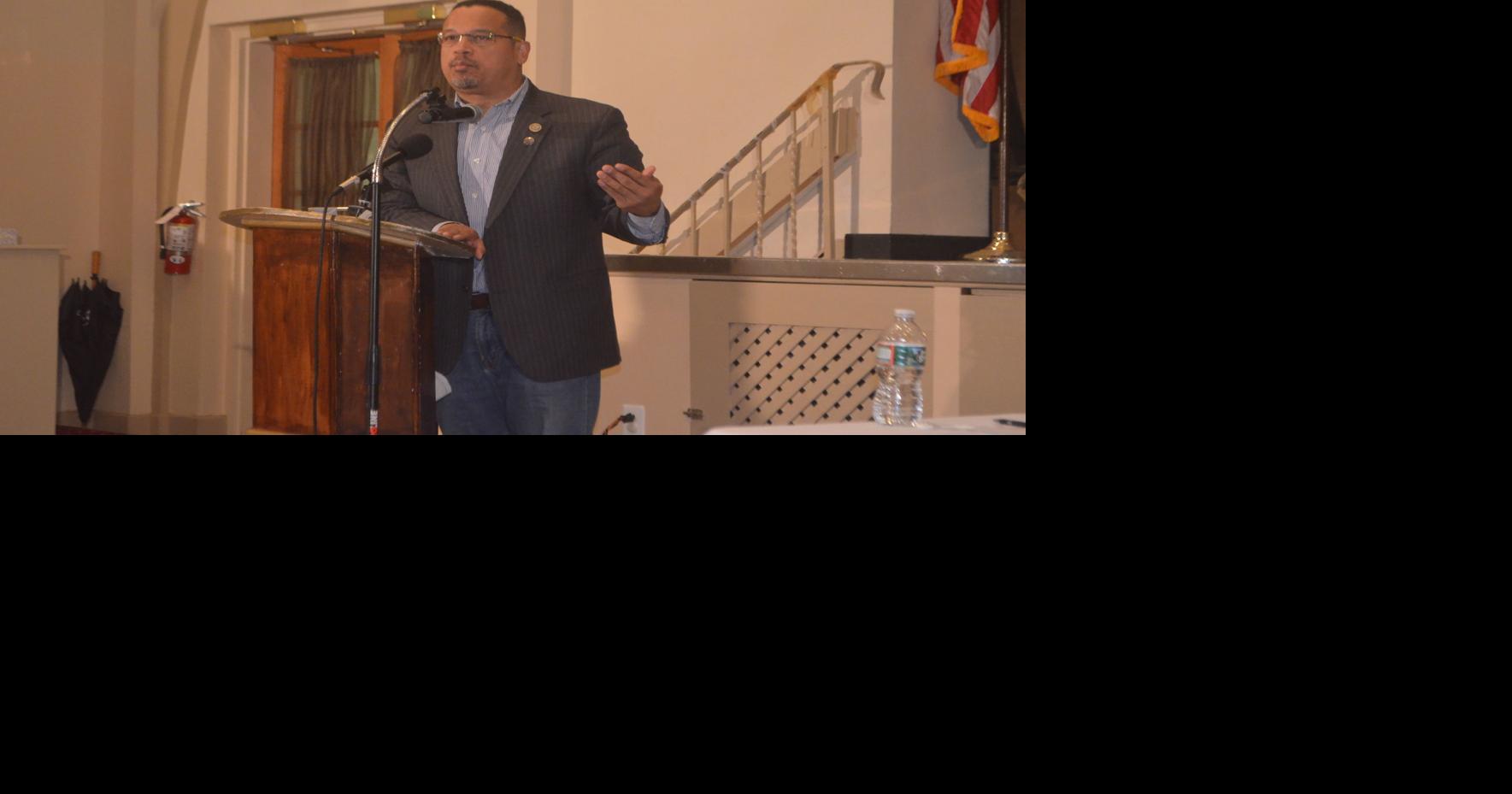 Keith Ellison urges Muslim engagement at Masjidullah | News ...