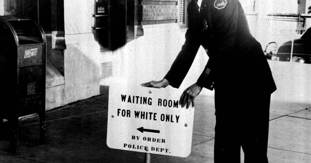 Separate water fountains for Black people still stand in the South – thinly veiled monuments to the long, strange, dehumanizing history of segregation