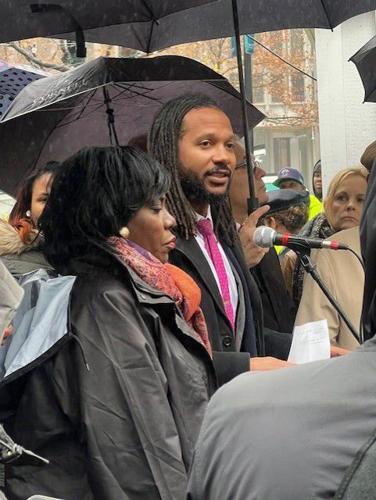 In the frigid rain, Philly leaders show united front after violent ...