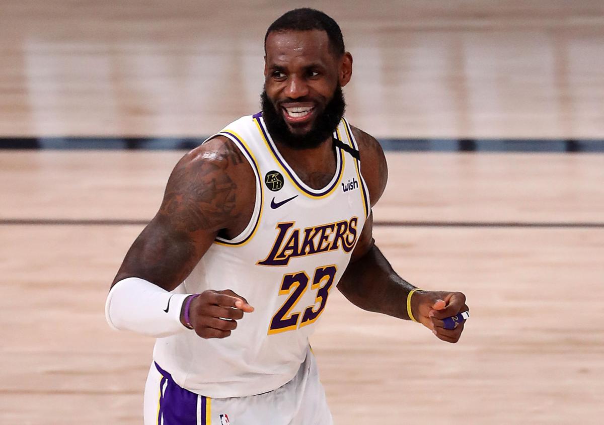 Basketball Forever - LeBron James won a title with the Los Angeles