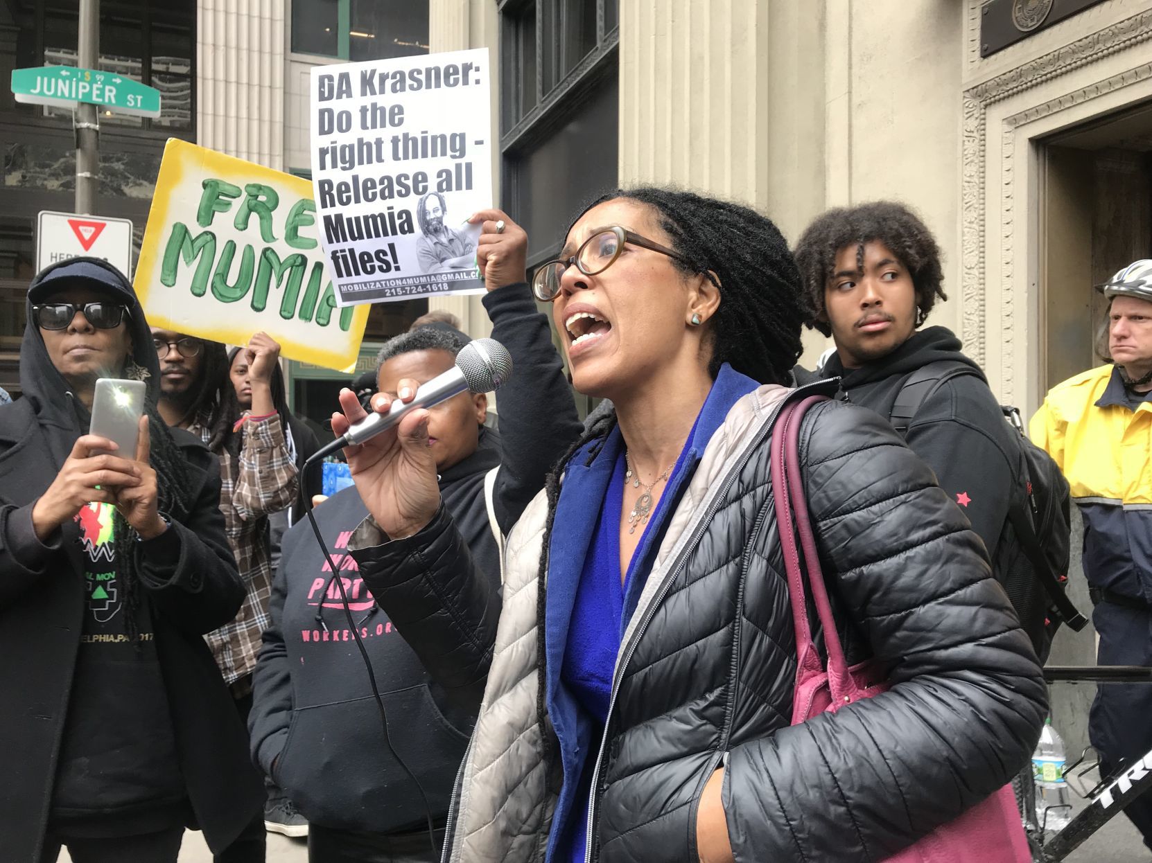 Mumia Abu-Jamal Supporters Rally In Center City | News | Phillytrib.com