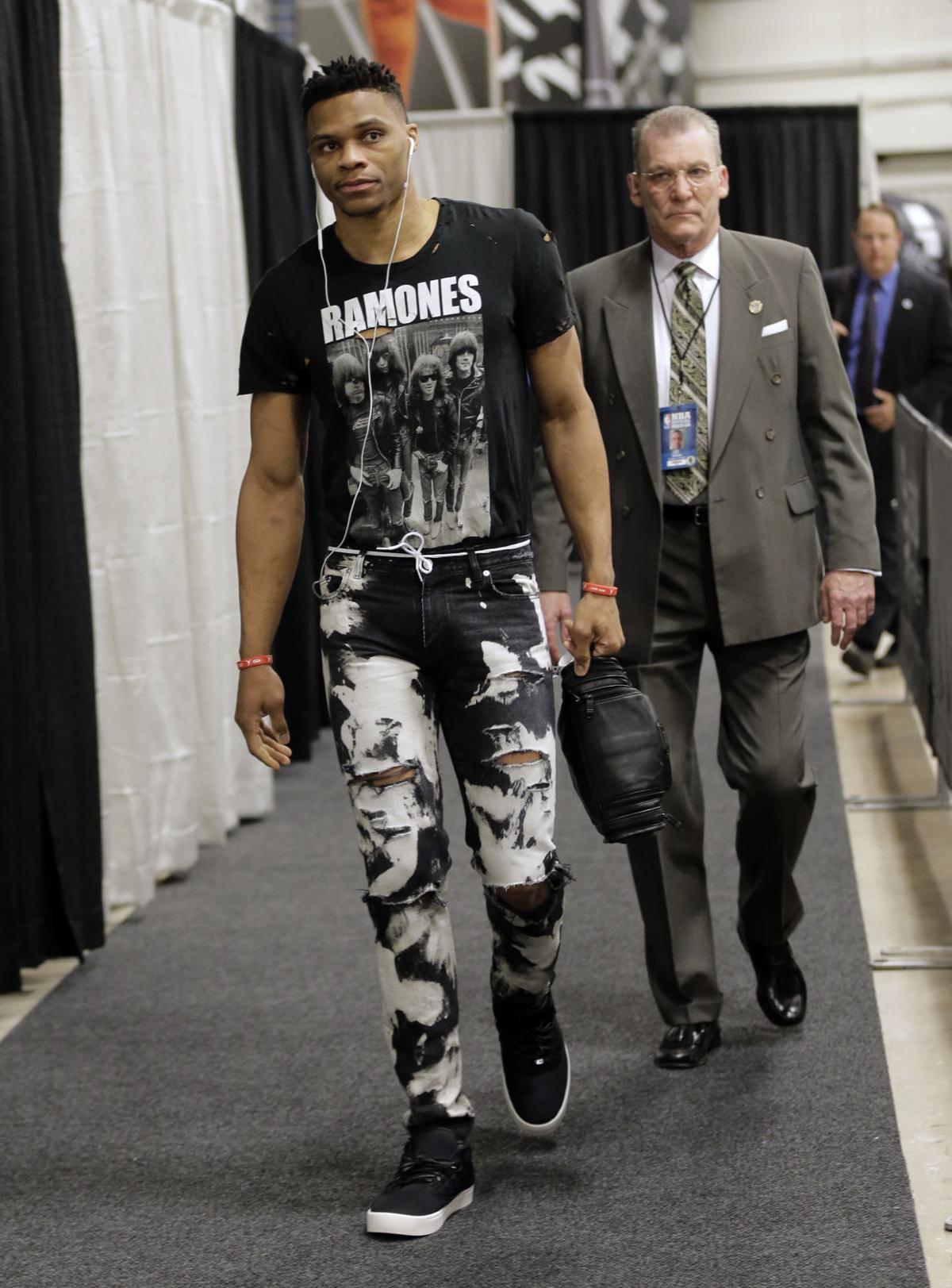 NBA's king of fashion Russell Westbrook talks style ...