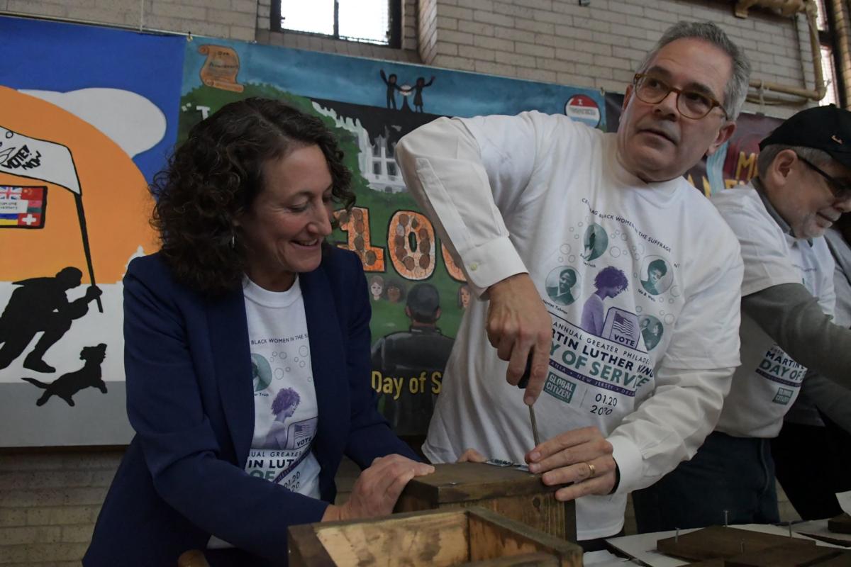 Kathy Boockvar and Larry Krasner
