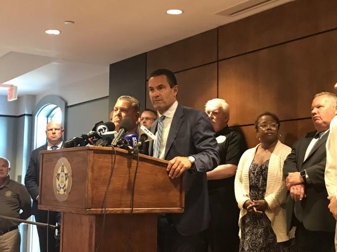 District attorney Exofficer Pownall faces homicide charge in police