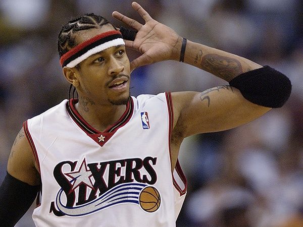 Philadelphia 76ers - Outfit on point for Allen Iverson's Naismith