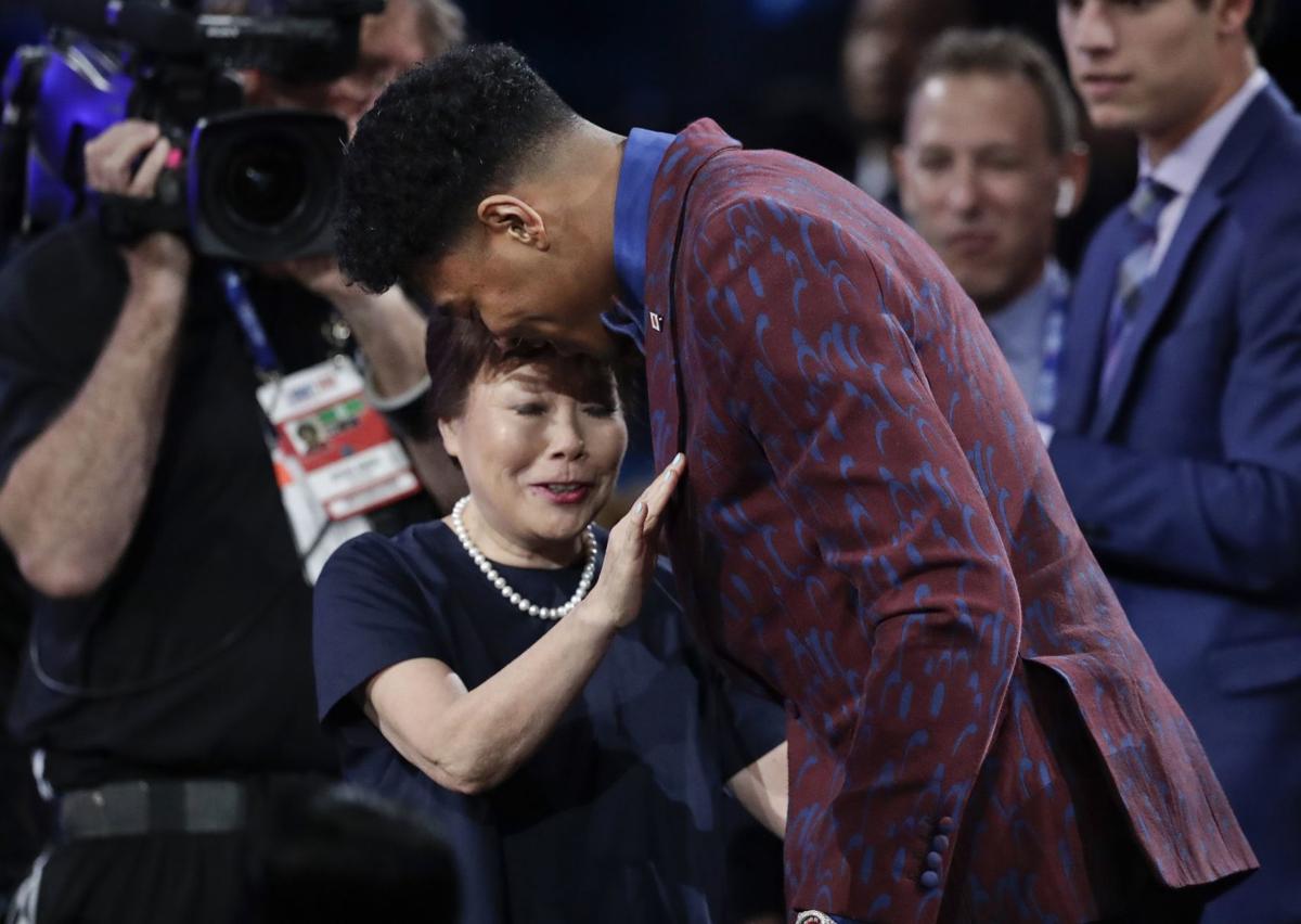 Wizards' Hachimura 1st Japanese player drafted in NBA 1st ...