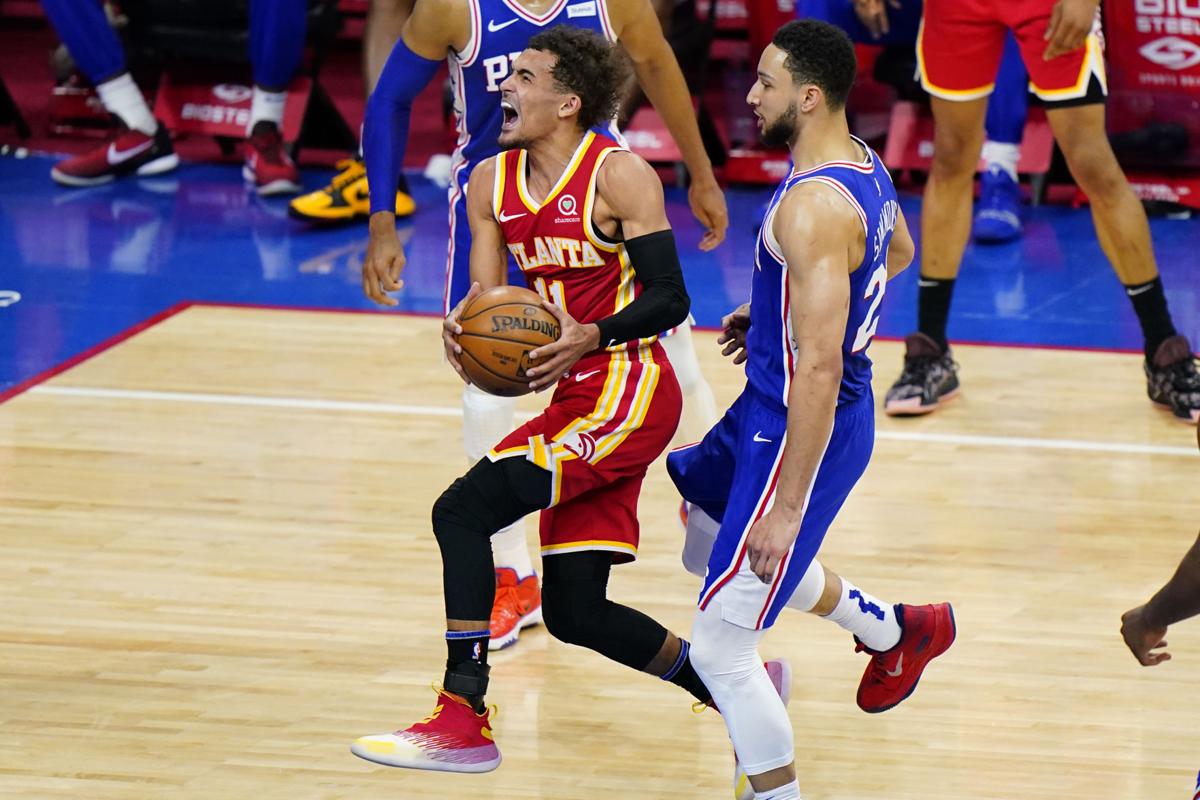Sixers Rethink Game Plan For Stopping Trae Young Simmons Accepting The Challenge Basketball Phillytrib Com