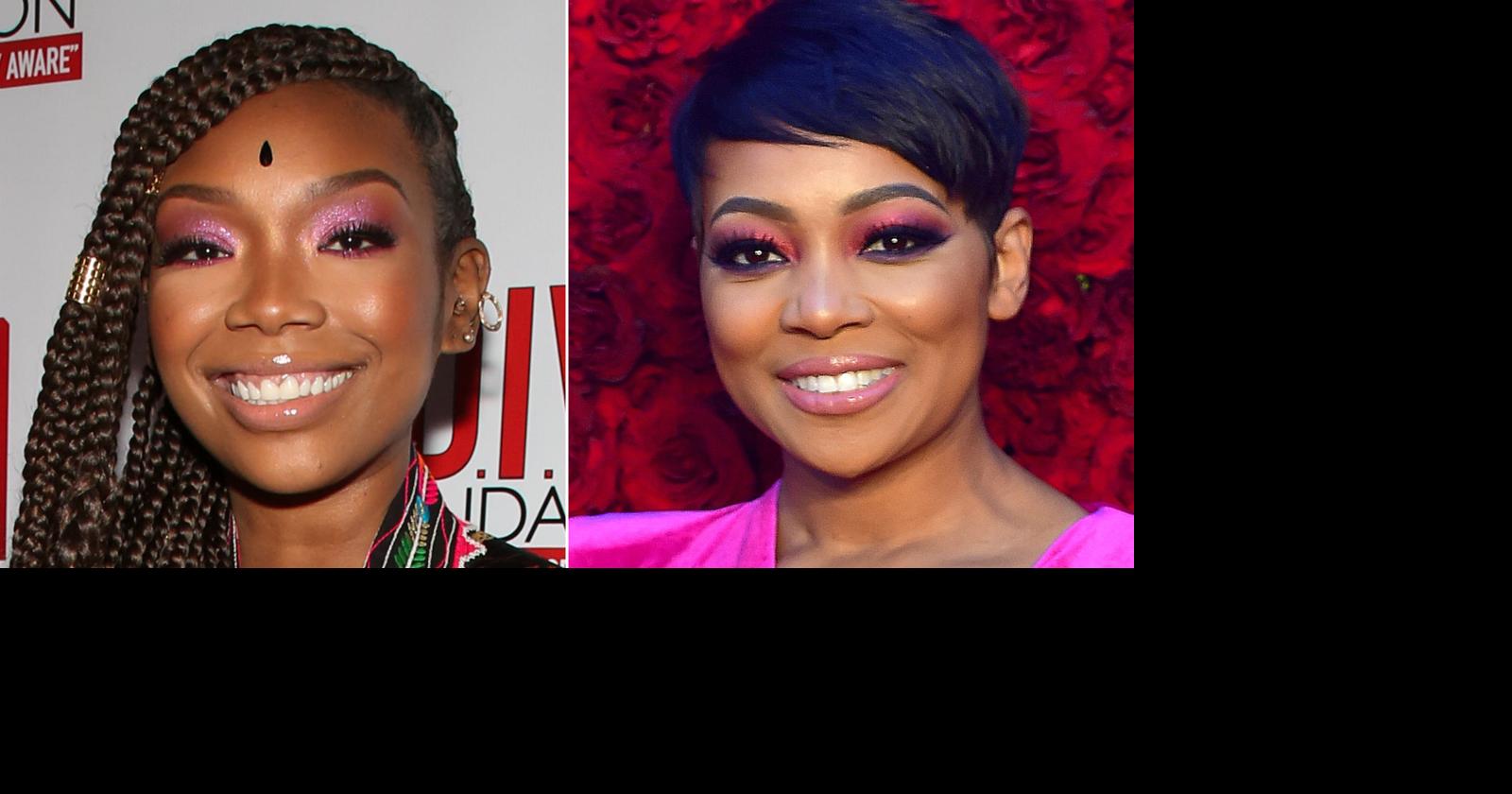 Kamala Harris makes cameo appearance in recordbreaking Brandy vs