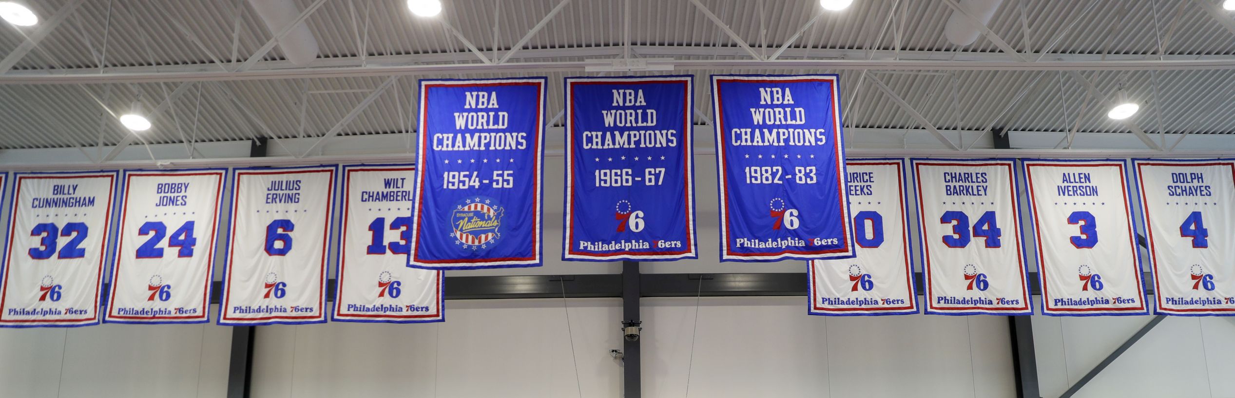 sixers retired numbers