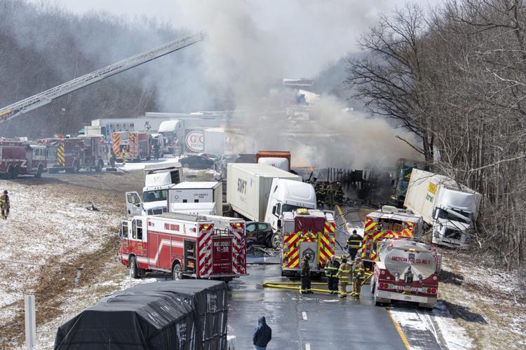 Police 6 killed in Pennsylvania pileup of 80 vehicles State & Region