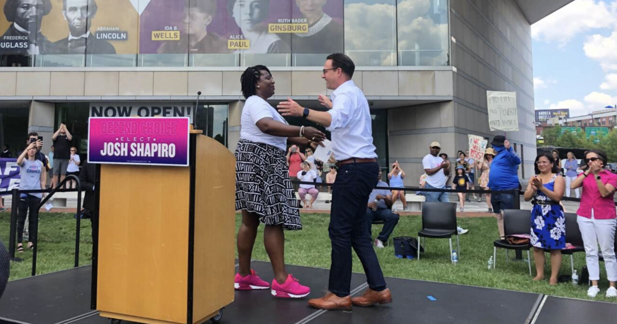 Josh Shapiro rallies for abortion rights in Philly, as Pa. governor’s race stakes heighten