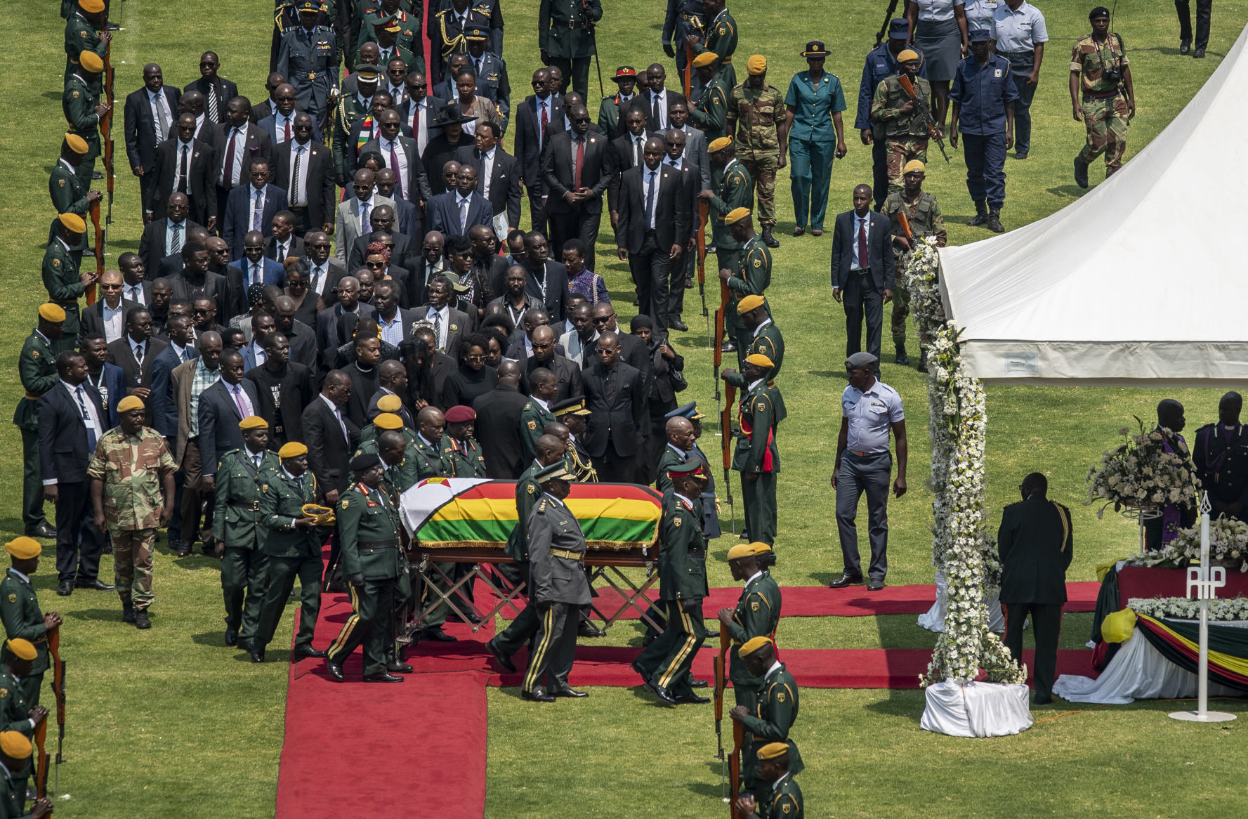 Zimbabwe's Mugabe Honored At State Funeral | News | Phillytrib.com