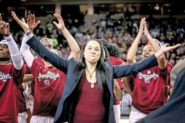 SEC Network - Coach Dawn Staley loves repping her Philadelphia Eagles 🦅  South Carolina Women's Basketball