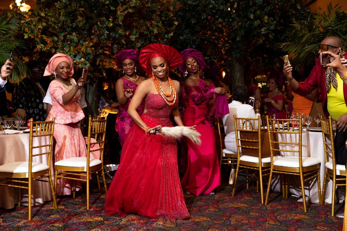 The Fabric Of Nigerian Weddings Nyt 