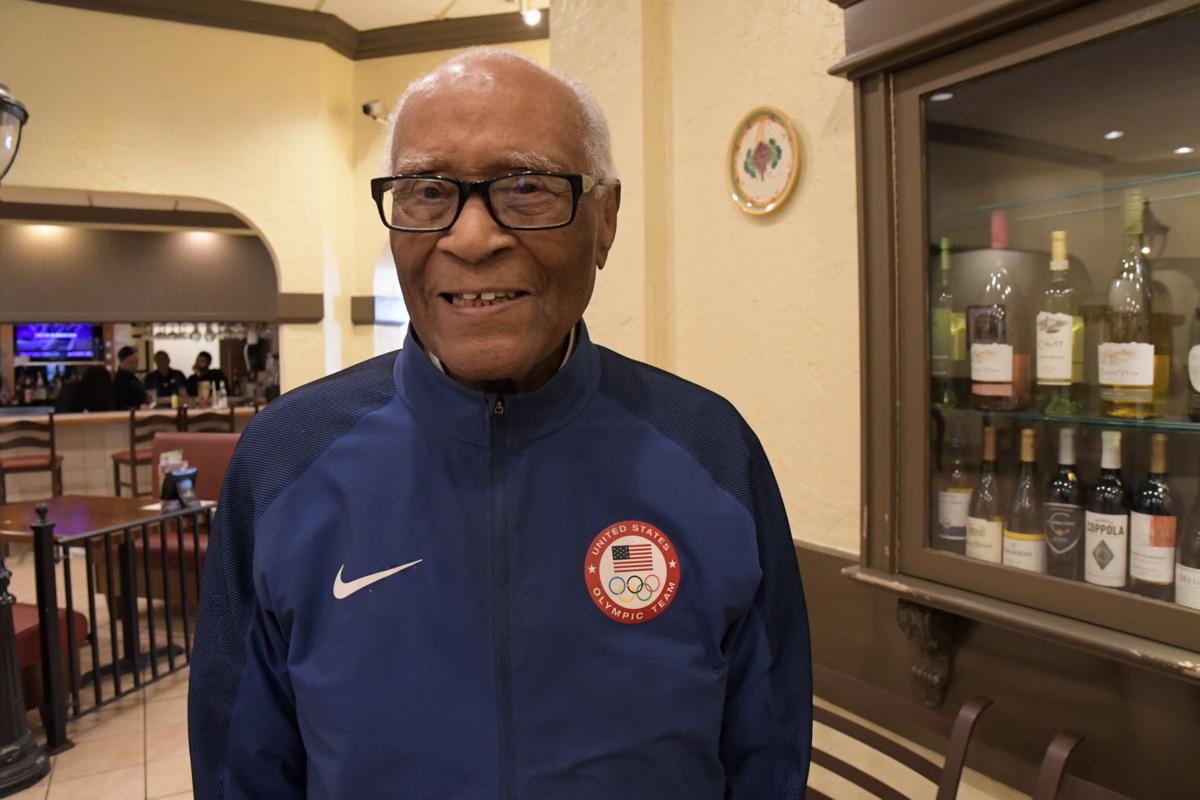 Oldest African American Olympic medalist Herb Douglas celebrates 99th