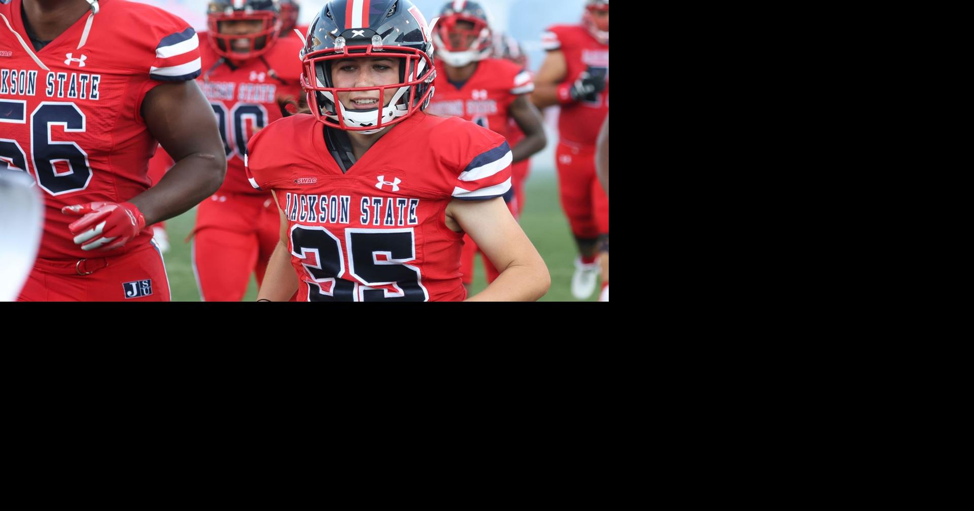 Jackson State University debuts first NCAA Division I female kicker at ...