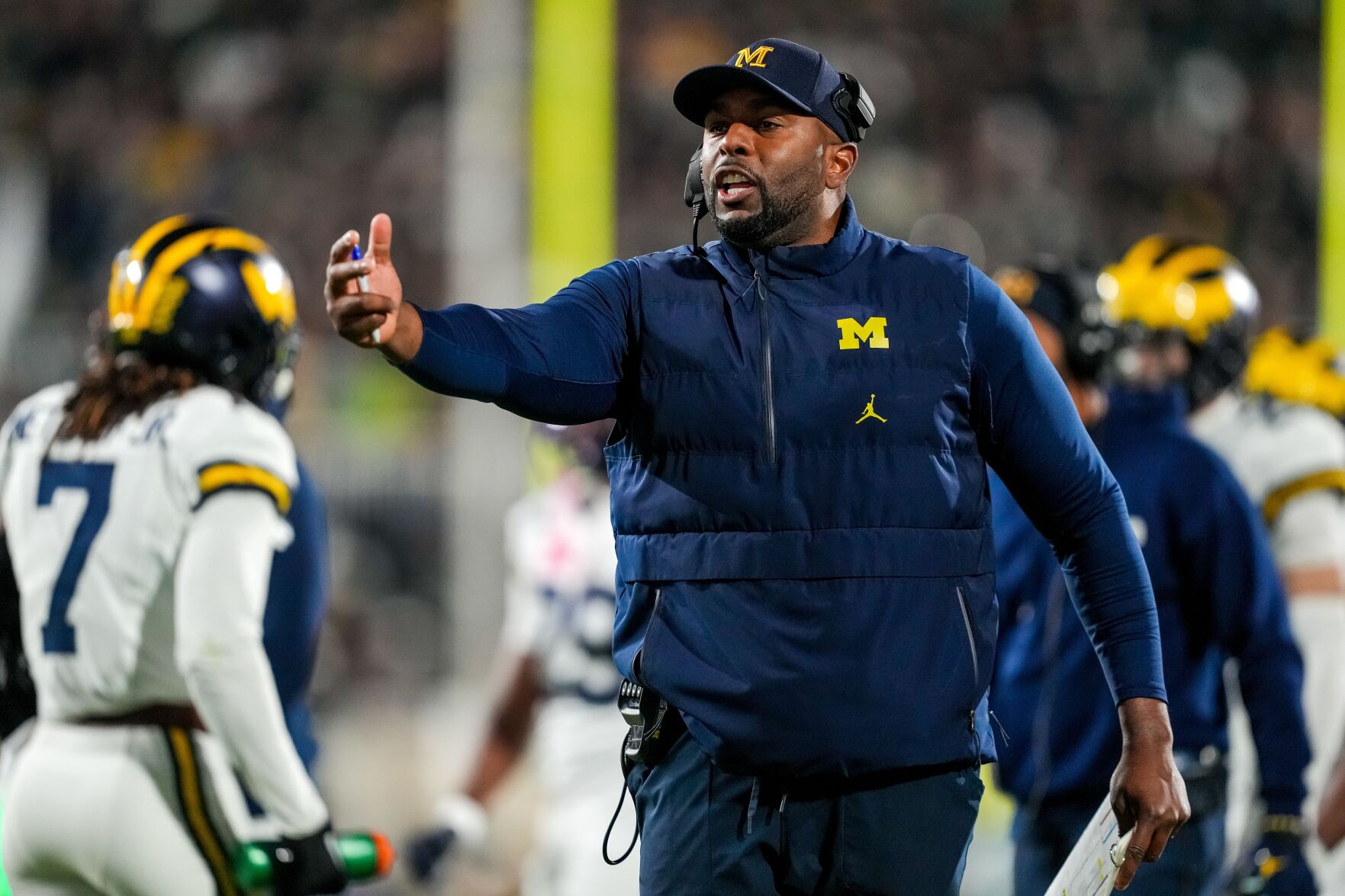 Sherrone Moore jailed hours after being fired as University of Michigan ...