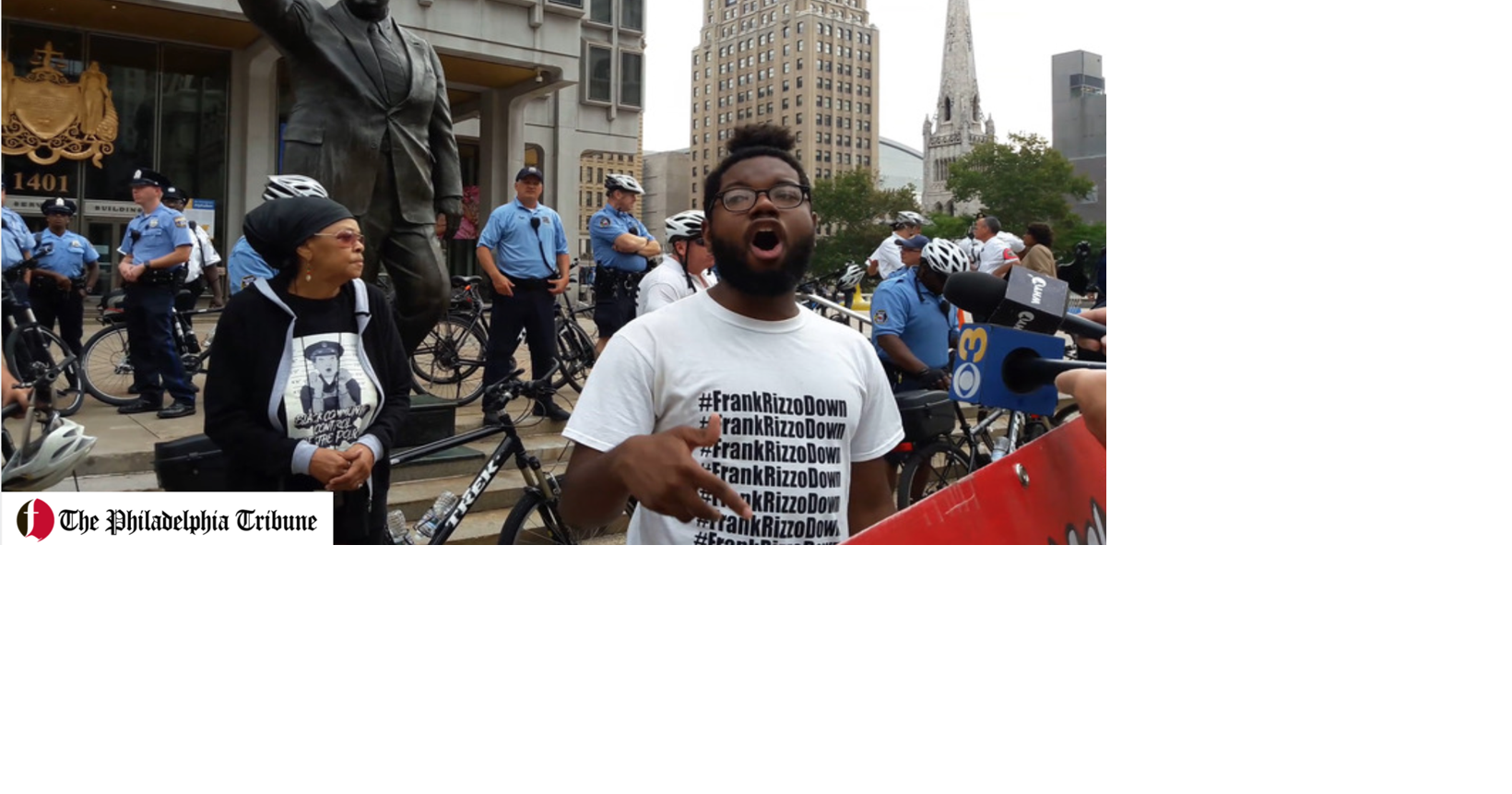 ‘Tear Down Rizzo’ statue protestors call for police reform | News ...