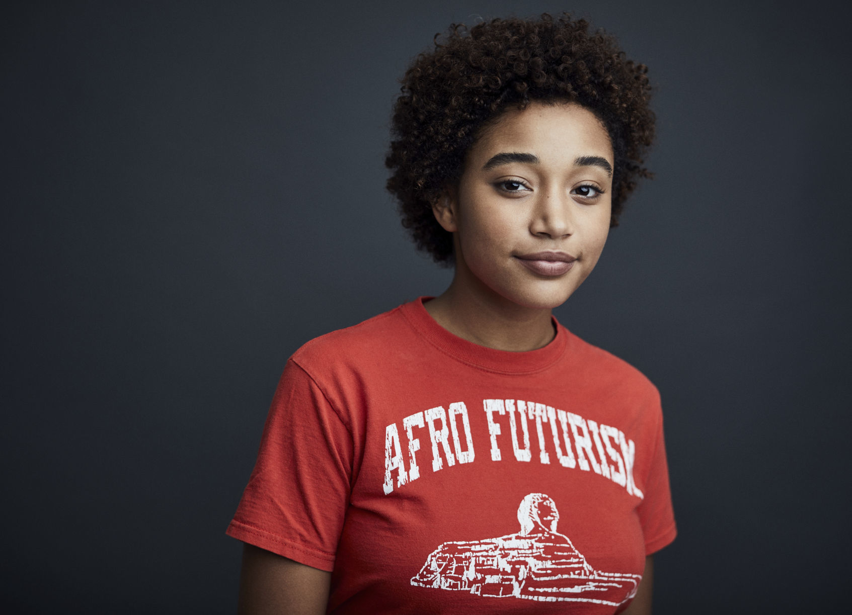 Amandla Stenberg cornrows