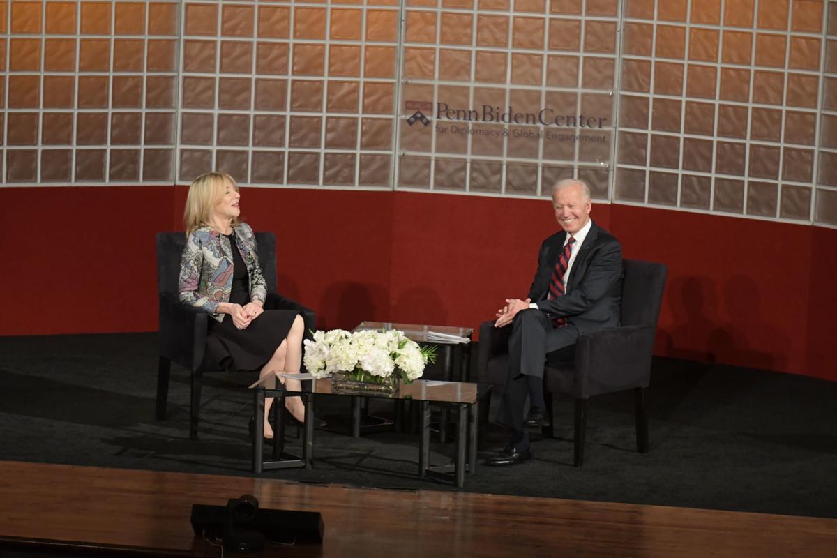 Former Vp Joe Biden Speaks At Penn No Hint At 2020 Presidential Election Local News Phillytrib Com
