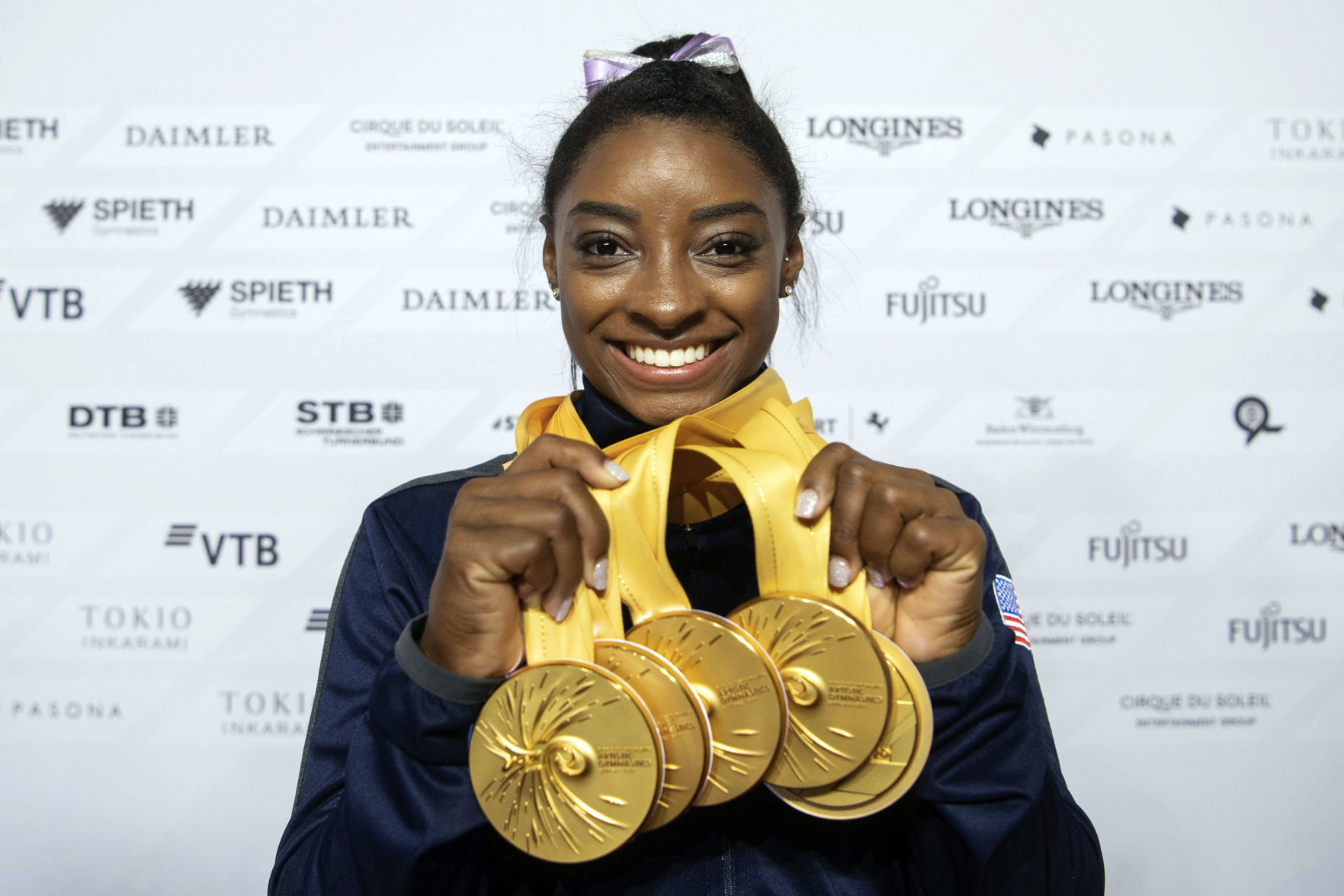 Simone Soars: Biles Named 2019 AP Female Athlete Of The Year ...