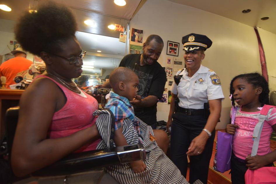 Cops Haircuts Talk At Back To School Event News Phillytrib Com