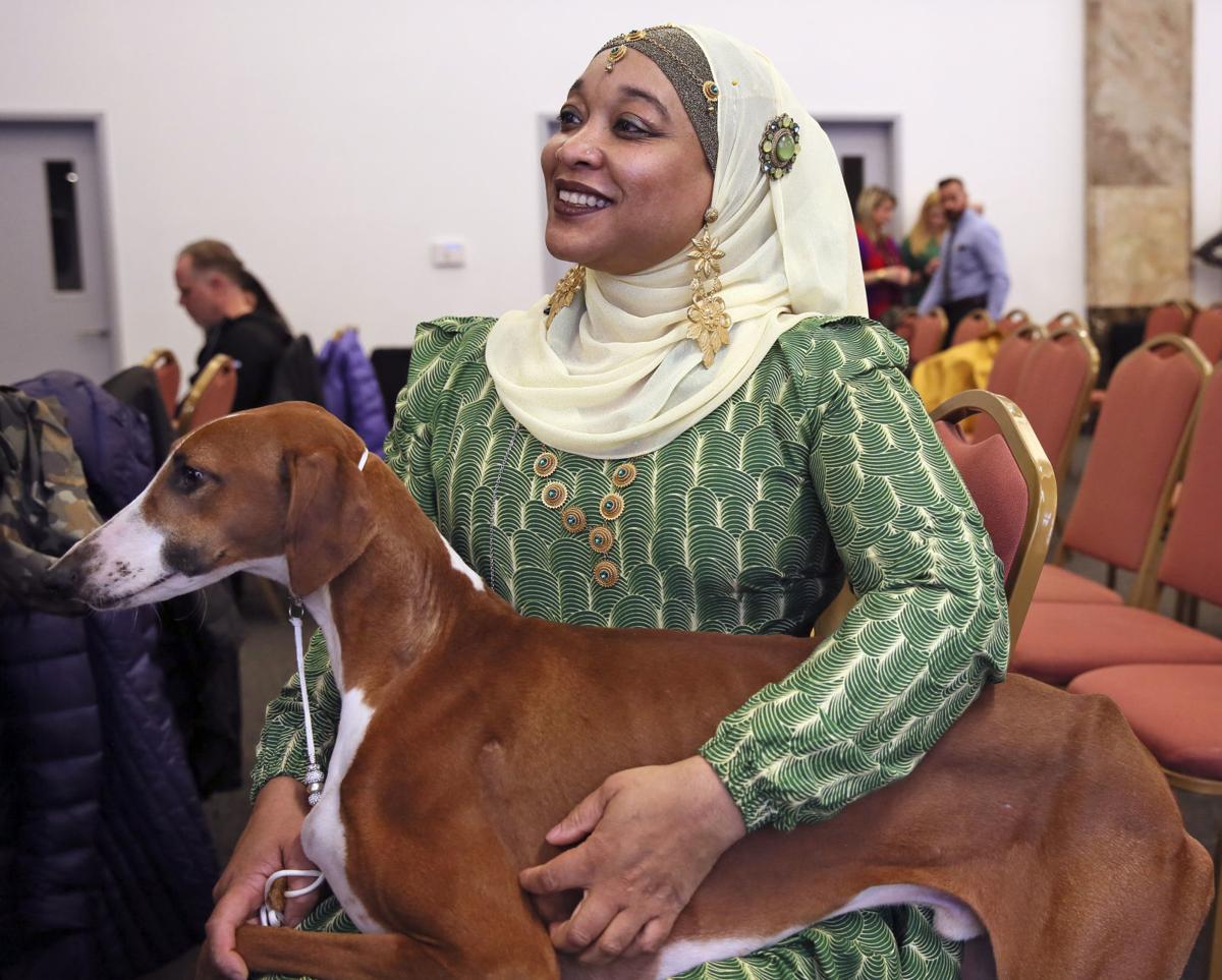 A Hijab And Azawakh Hounds Westminster Dog Show S New Faces Lifestyle Phillytrib Com