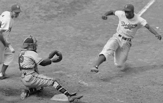 TODAY on X: Remembering baseball great Jackie Robinson, who was born on  this day in 1919.  / X