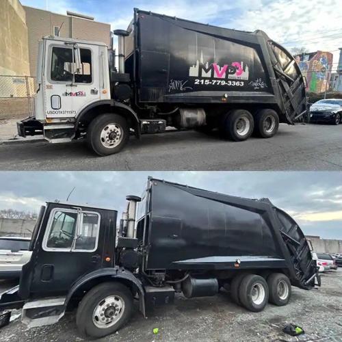 Ya Fav Trashman bringing out his newlybought truck for MLK Day of