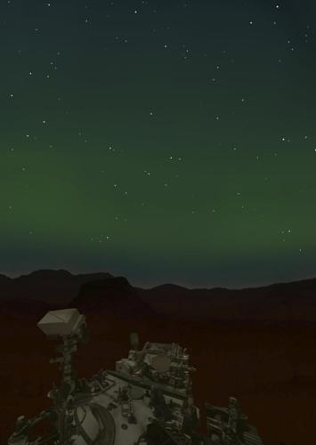 First Visible Aurora Spotted Over Mars by NASA Rover | Nyt | phillytrib.com