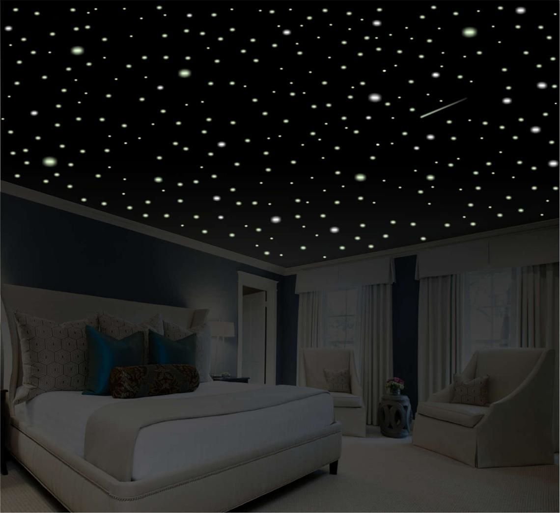 Night Sky On Ceiling : Wish I Could Do This In His Room Bedroom Ceiling ...