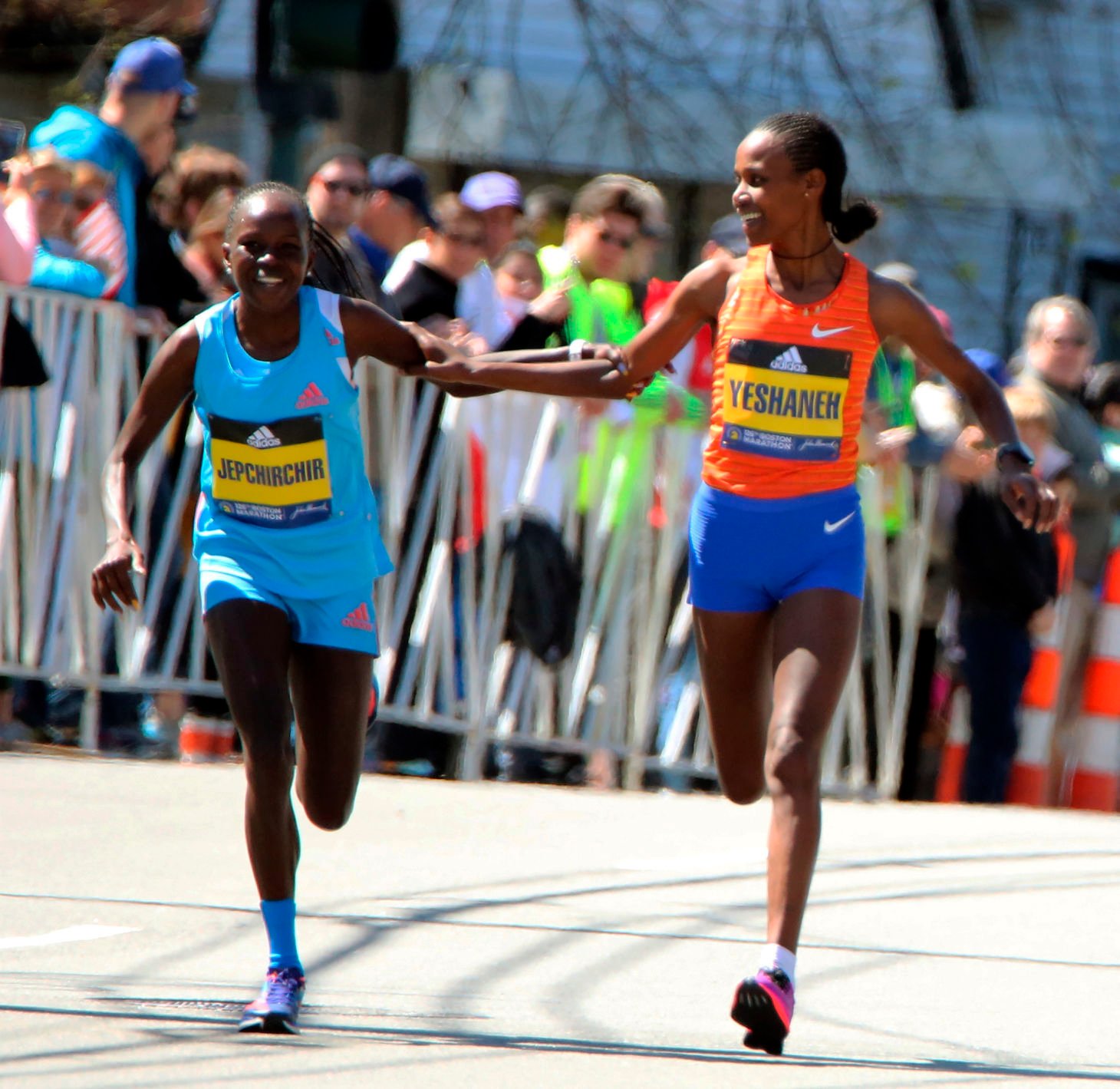 Olympic Champ Jepchirchir Wins 50th Women's Boston Marathon ...