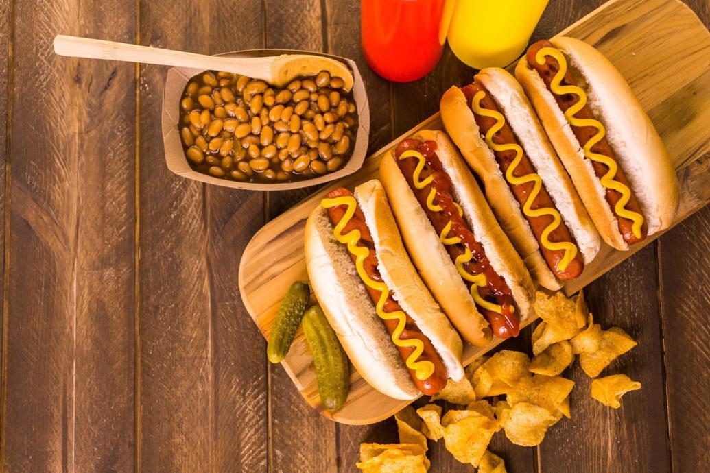 Back in the Day Hot dogs and baked beans on a Saturday night, simpler