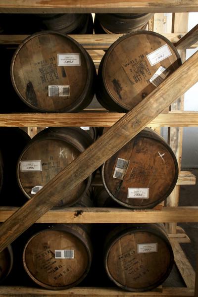 Buffalo Trace barrels