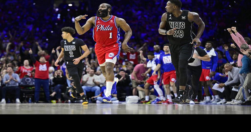 Harden scores 23 as 76ers cruise past Nets 121101 in Game 1 Sports