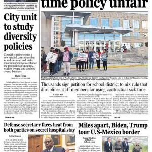Page A1 | The Philadelphia Tribune e-Edition - Vimarsana News