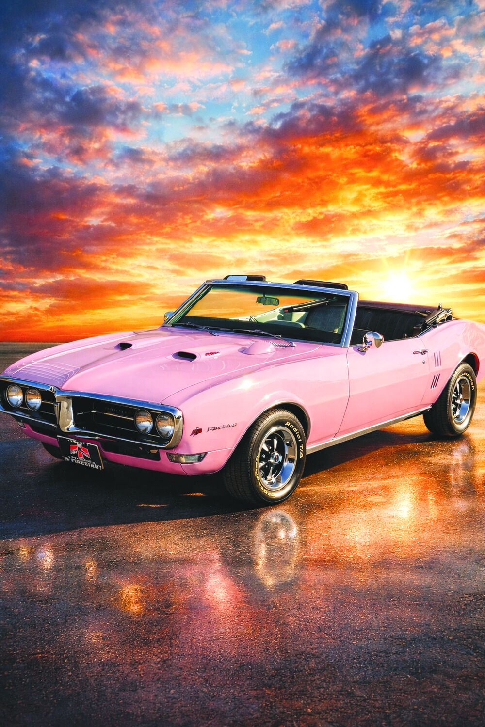 Pretty in Pink: Chandler car collector turns heads with '68
